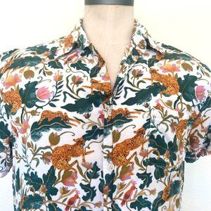 RJC Jungle Theme Short Sleeve Shirt - Size Large